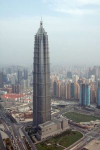 Jin Mao Tower elevador mais alto do mundo