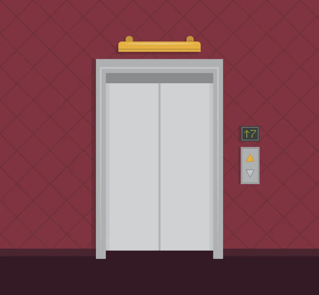 elevador sujo